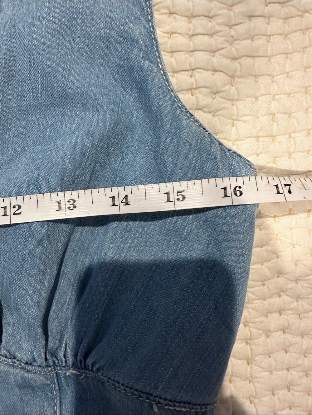 Reformation Light Blue Denim Midi Dress - Picture 12 of 12